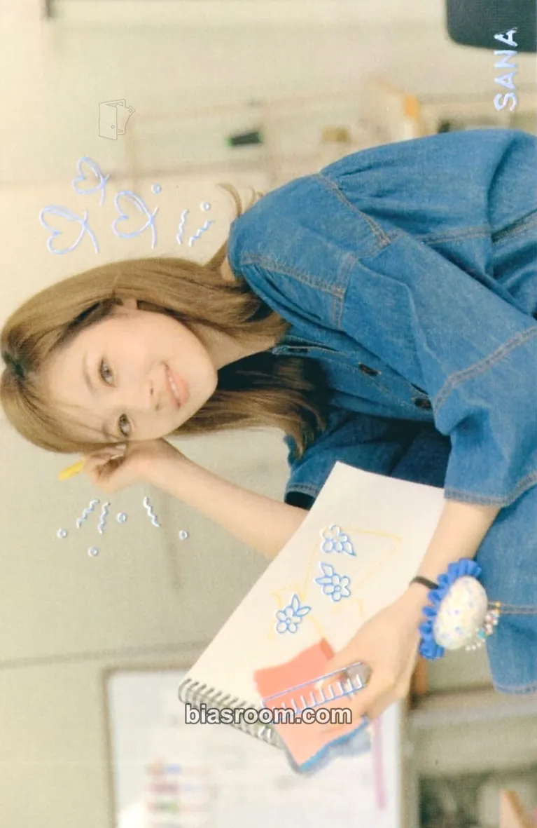 Sana TWICE University Photocard - TWICE - TWICE K-pop photocard