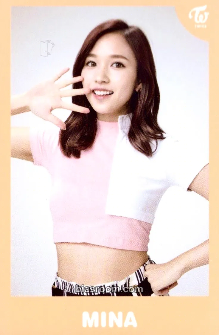 Mina Twice 1st Tour: Twiceland - The Opening Photocard - TWICE - TWICE K-pop photocard