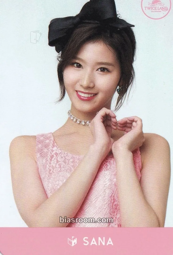 Sana Twice 1st Tour: Twiceland - The Opening Photocard - TWICE - TWICE K-pop photocard
