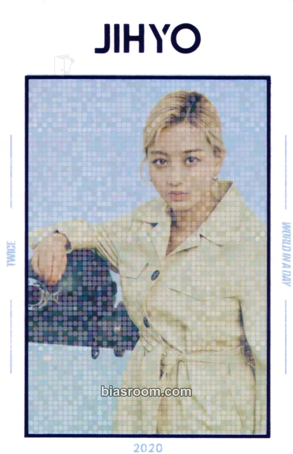 Jihyo TWICE: World In A Day Photocard - TWICE - TWICE K-pop photocard