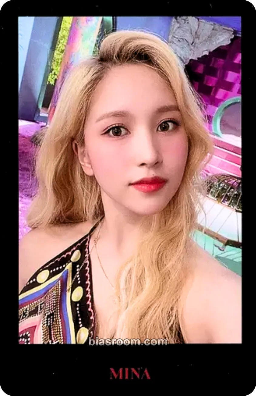 Mina MORE & MORE Photocard - TWICE - TWICE K-pop photocard