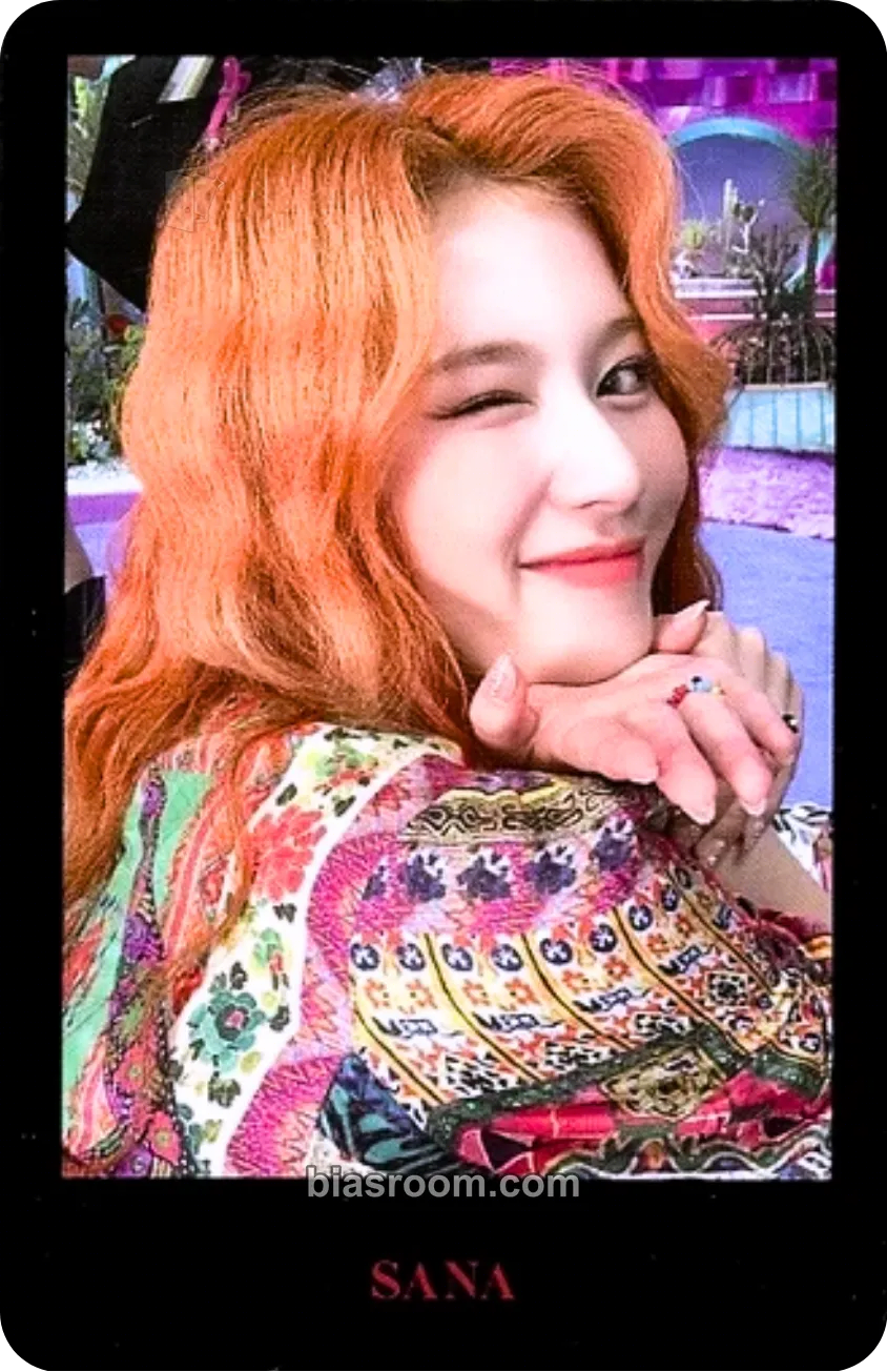 Sana MORE & MORE Photocard - TWICE - TWICE K-pop photocard