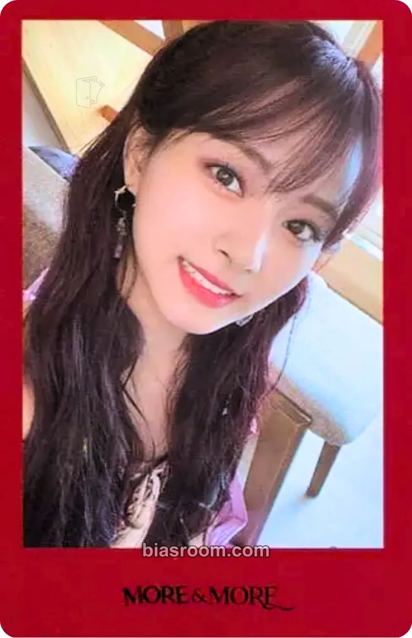 Tzuyu MORE & MORE Photocard - TWICE - TWICE K-pop photocard