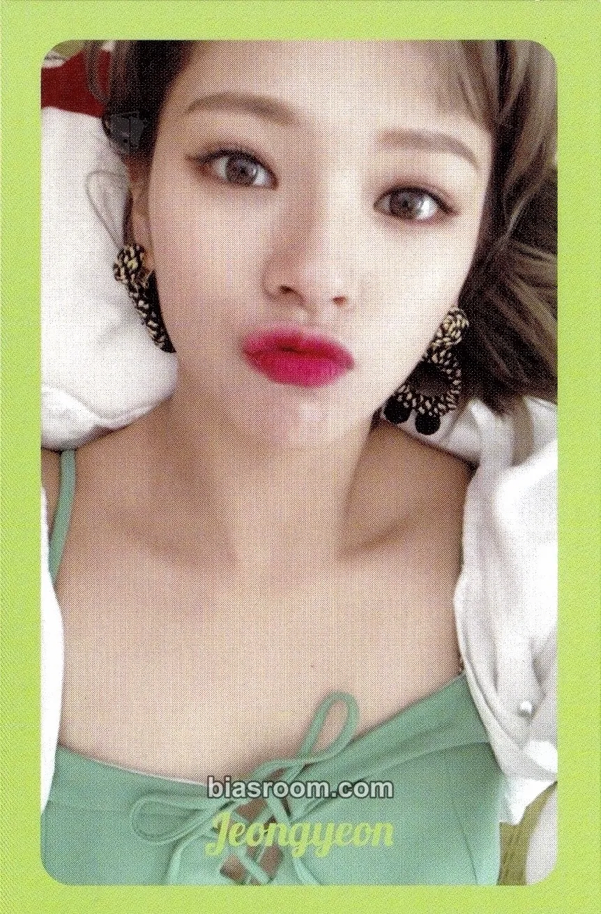 Jeongyeon Summer Nights Photocard - TWICE - TWICE K-pop photocard