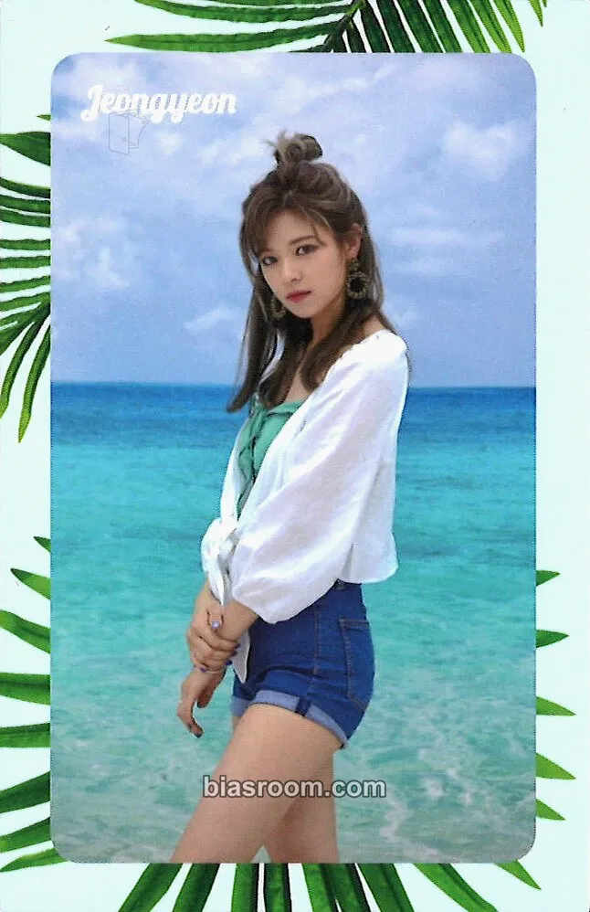 Jeongyeon Summer Nights Photocard - TWICE - TWICE K-pop photocard
