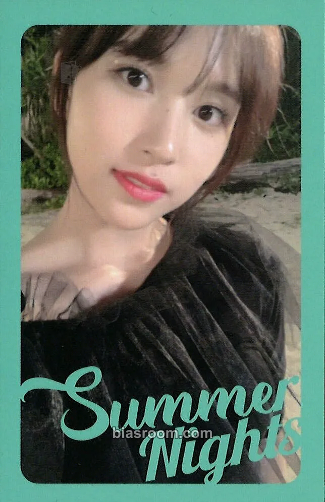 Mina Summer Nights Photocard - TWICE - TWICE K-pop photocard