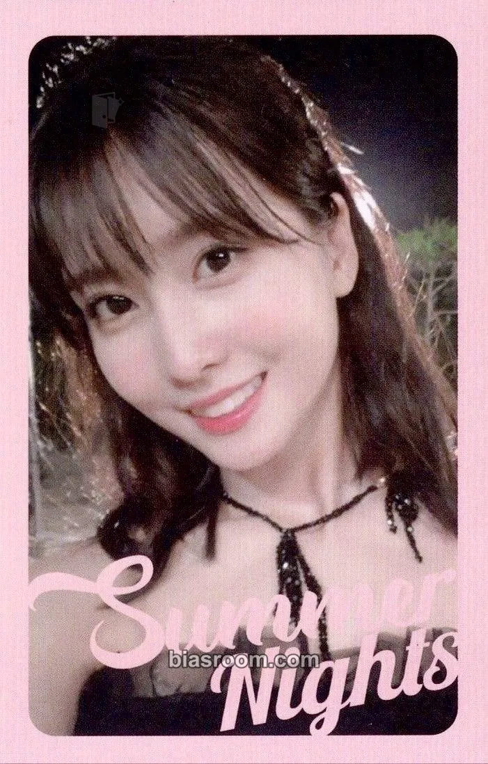 Momo Summer Nights Photocard - TWICE - TWICE K-pop photocard