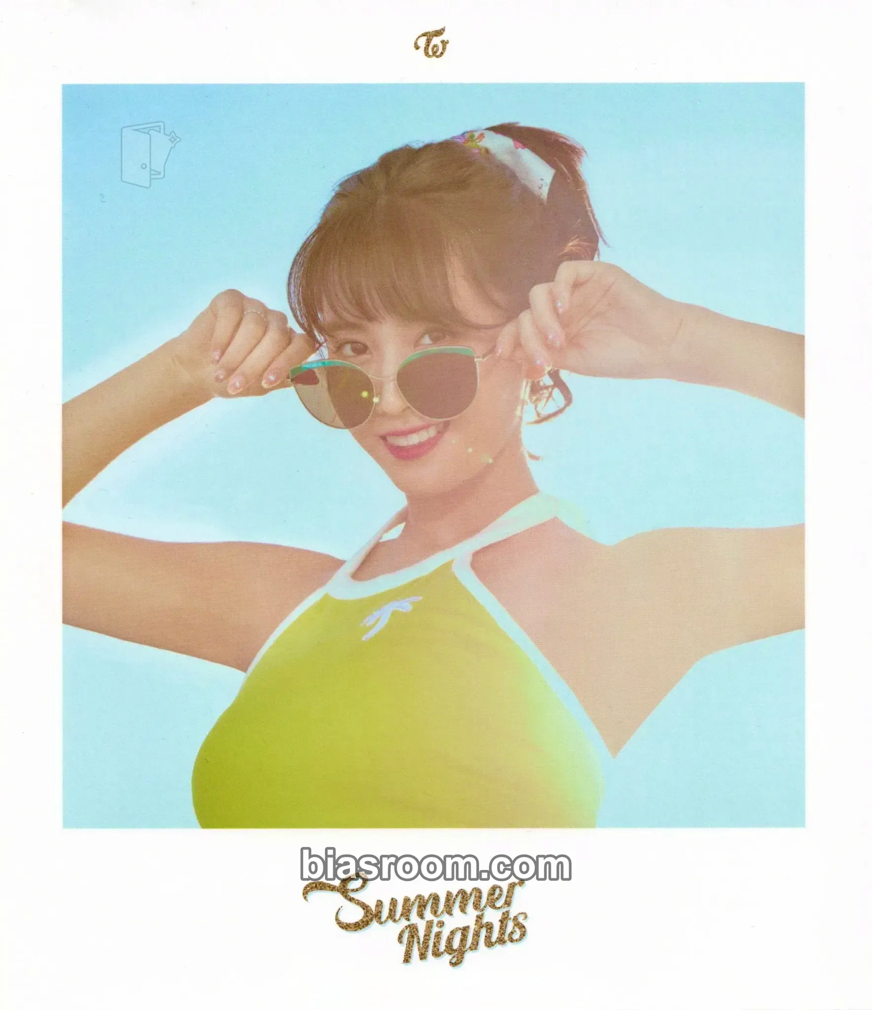 Momo Summer Nights Photocard - TWICE - TWICE K-pop photocard