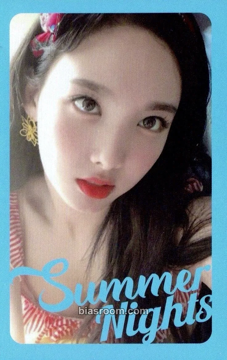 Nayeon Summer Nights Photocard - TWICE - TWICE K-pop photocard