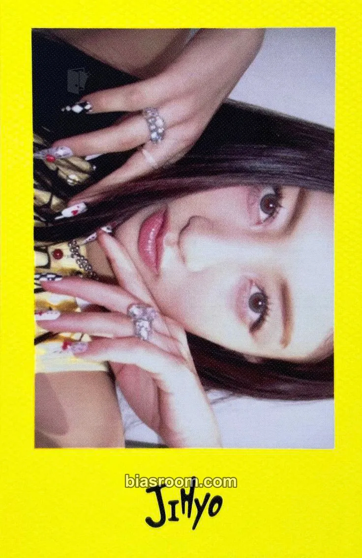 Jihyo THIS IS FOR Photocard - TWICE - TWICE K-pop photocard