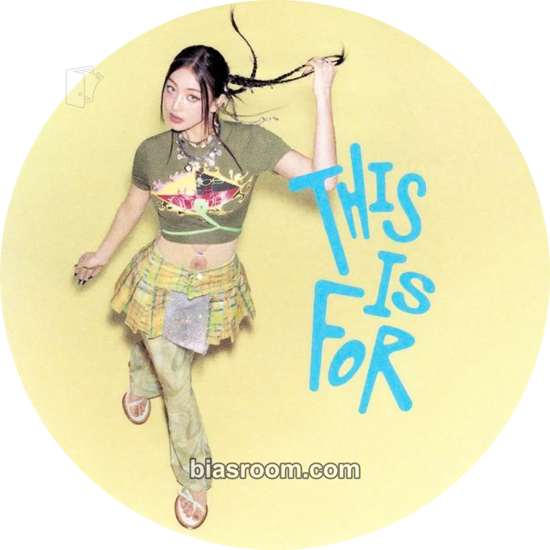 Jihyo THIS IS FOR Photocard - TWICE - TWICE K-pop photocard