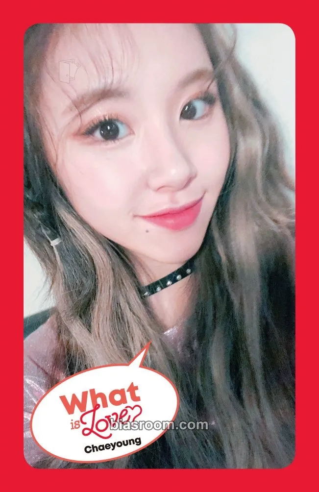 Chaeyoung What is Love? Photocard - TWICE - TWICE K-pop photocard