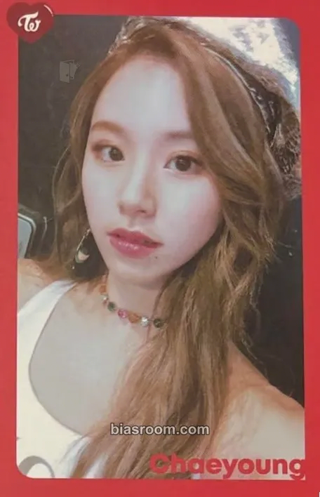 Chaeyoung What is Love? Photocard - TWICE - TWICE K-pop photocard