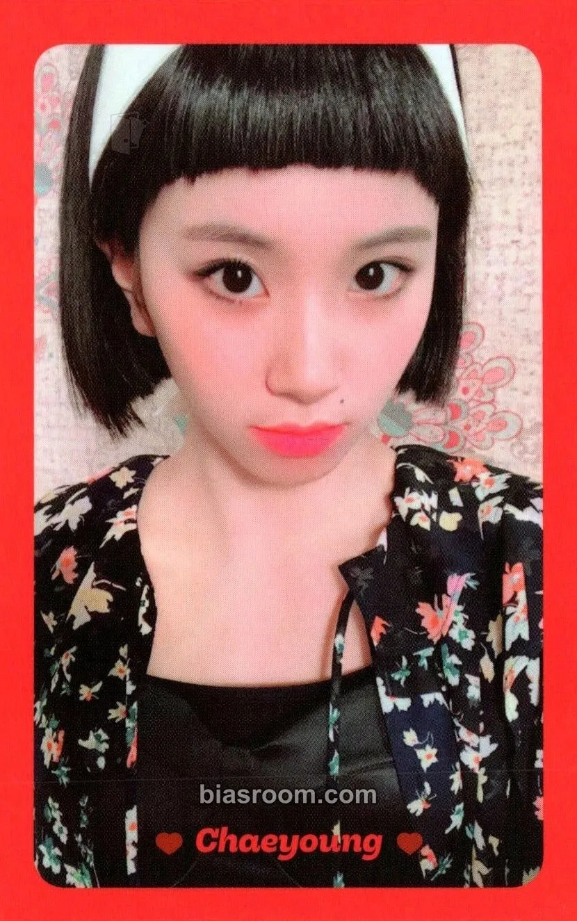 Chaeyoung What is Love? Photocard - TWICE - TWICE K-pop photocard