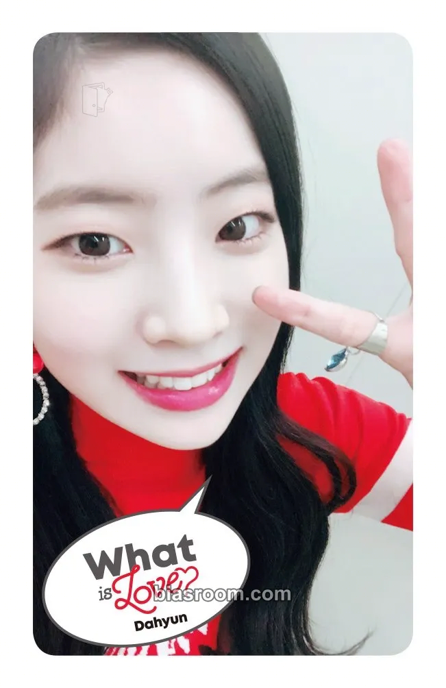 Dahyun What is Love? Photocard - TWICE - TWICE K-pop photocard
