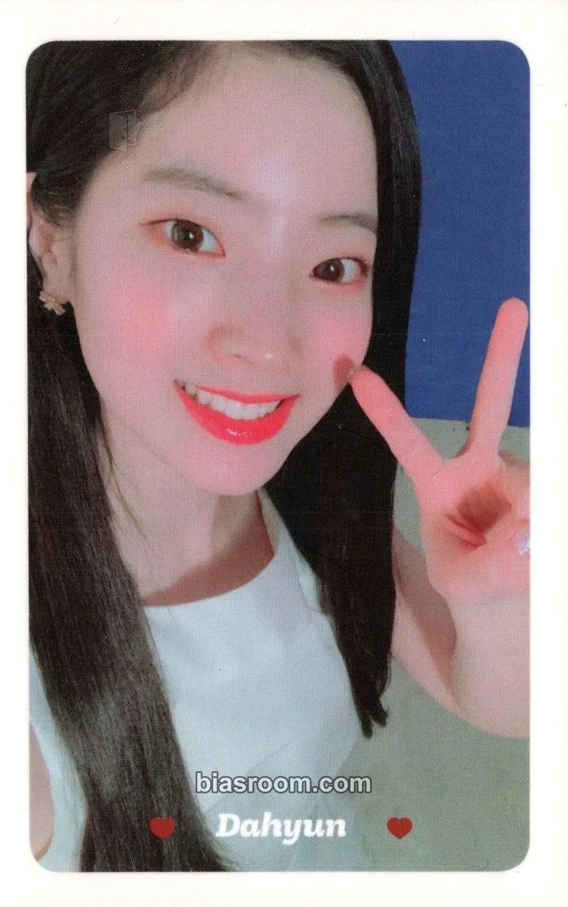 Dahyun What is Love? Photocard - TWICE - TWICE K-pop photocard