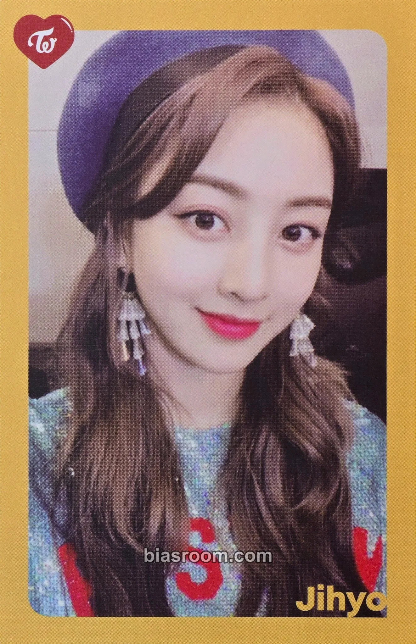 Jihyo What is Love? Photocard - TWICE - TWICE K-pop photocard
