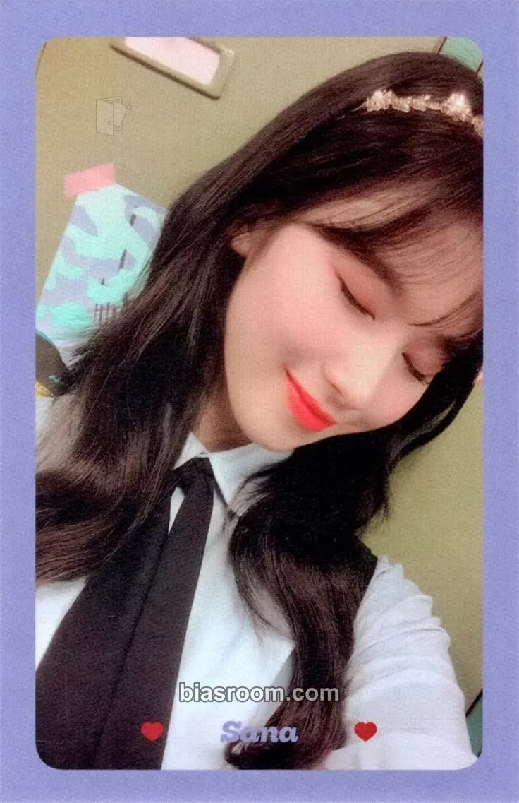 Sana What is Love? Photocard - TWICE - TWICE K-pop photocard
