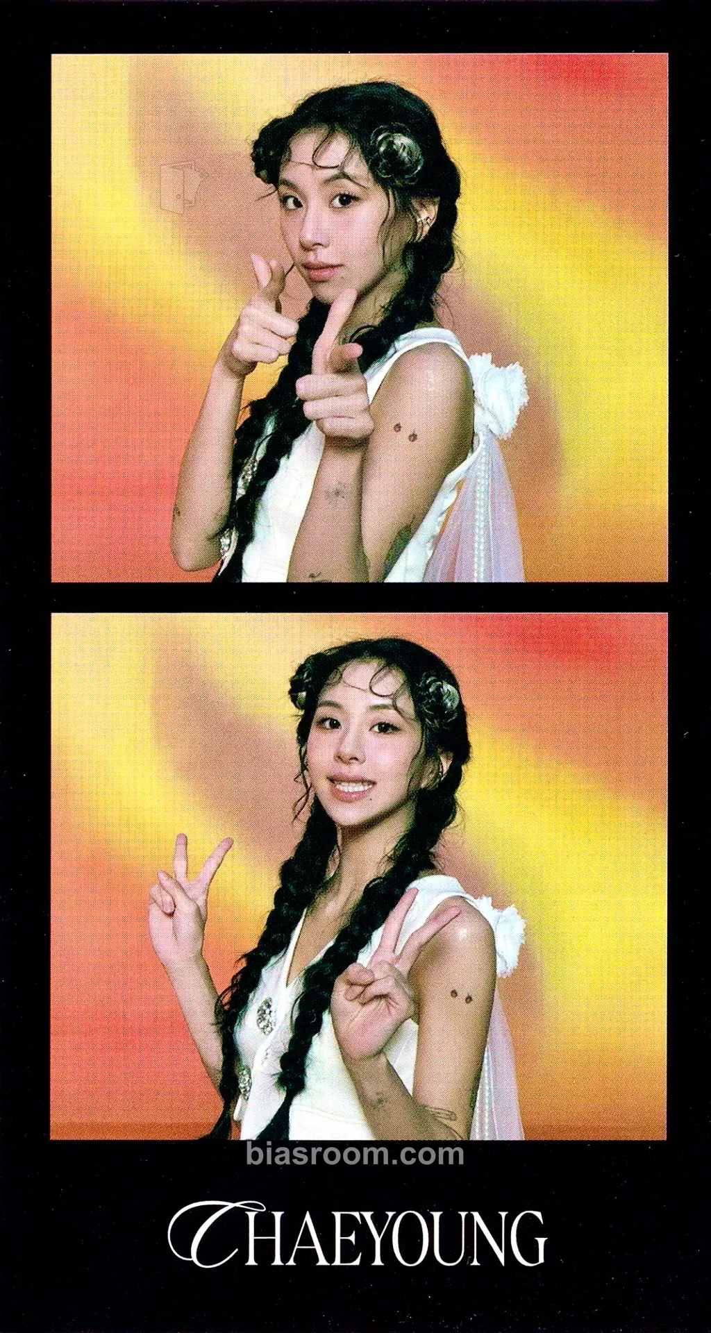 Chaeyoung With YOU-th Photocard - TWICE - TWICE K-pop photocard