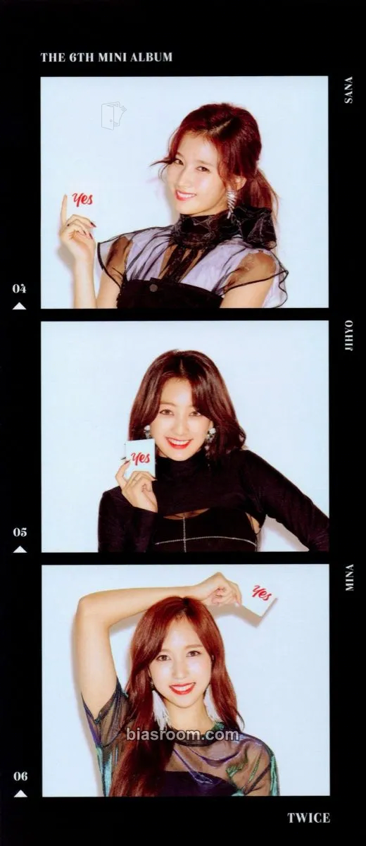 YES or YES Photocard - TWICE - TWICE K-pop photocard