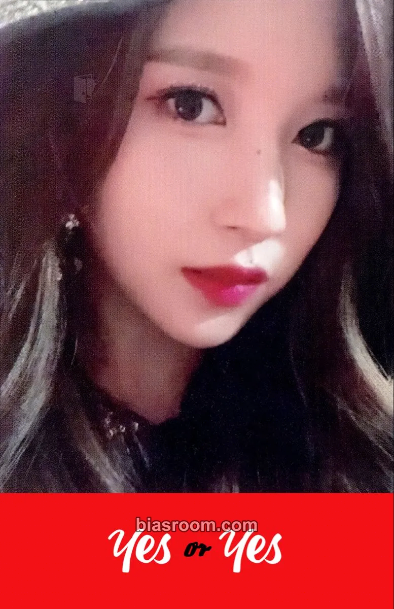 Mina YES or YES Photocard - TWICE - TWICE K-pop photocard