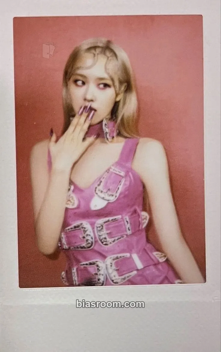 Rosé BORN PINK Photocard - BLACKPINK - BLACKPINK K-pop photocard