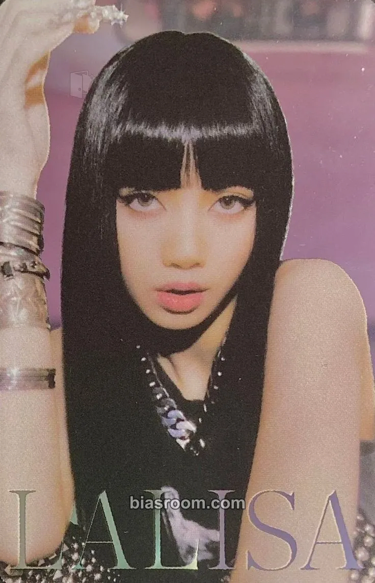Lisa LALISA (Lisa solo) Photocard - BLACKPINK - BLACKPINK K-pop photocard