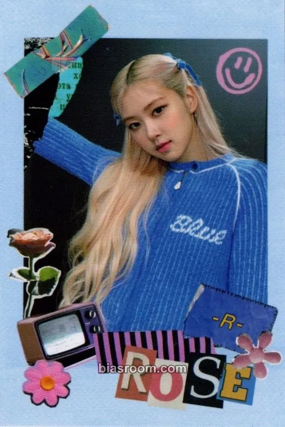 Rosé -R- (Rosé solo) Photocard - BLACKPINK - BLACKPINK K-pop photocard