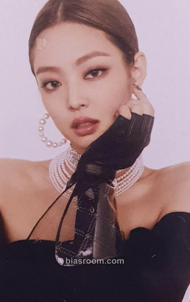Jennie SQUARE UP Photocard - BLACKPINK - BLACKPINK K-pop photocard