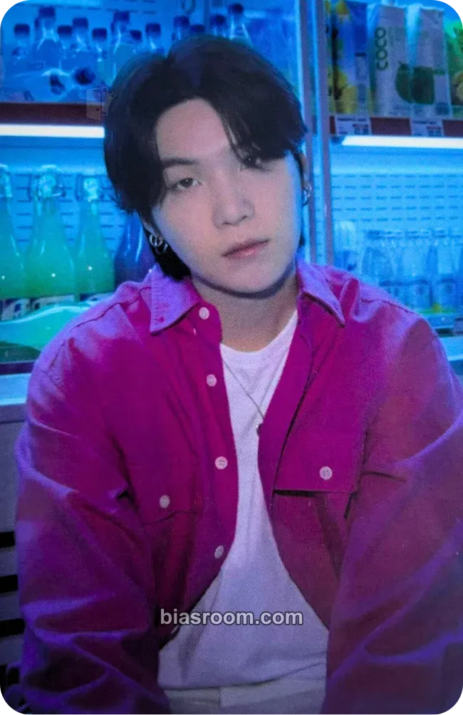 SUGA Permission to Dance On Stage - Live Photocard - BTS - BTS K-pop photocard