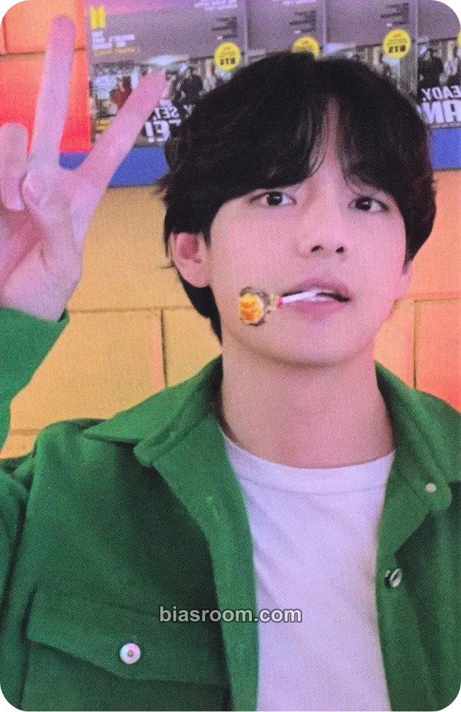 V Permission to Dance On Stage - Live Photocard - BTS - BTS K-pop photocard