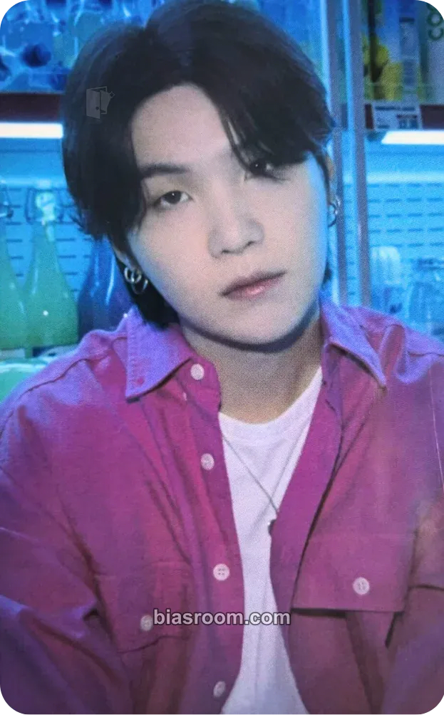 SUGA Permission to Dance On Stage - Live Photocard - BTS - BTS K-pop photocard
