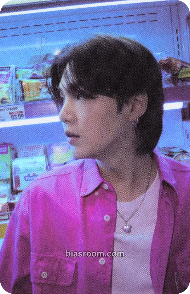 SUGA Permission to Dance On Stage - Live Photocard - BTS - BTS K-pop photocard