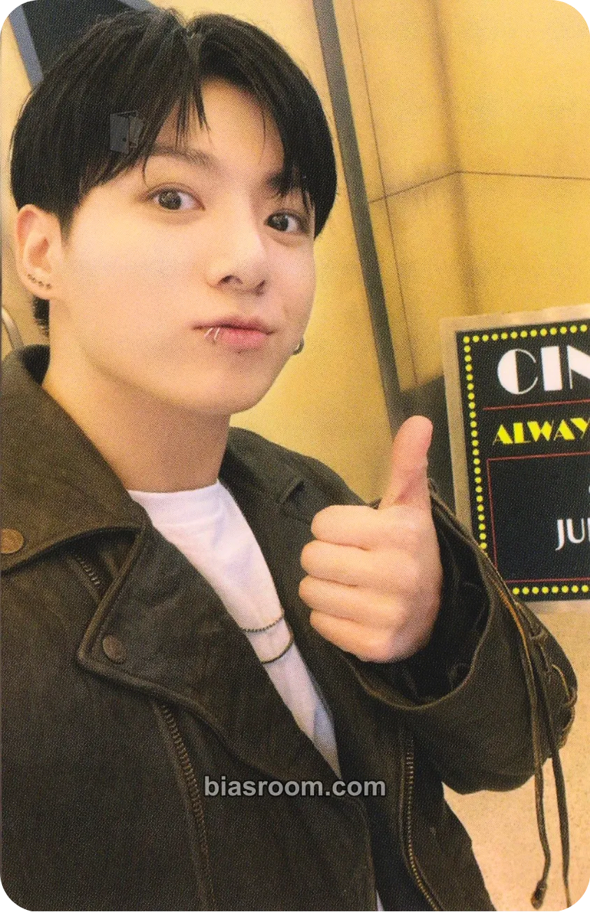 Jungkook Golden Photocard - BTS - BTS K-pop photocard