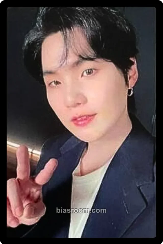 BTS - SUGA - Proof Album lucky draw jpfc