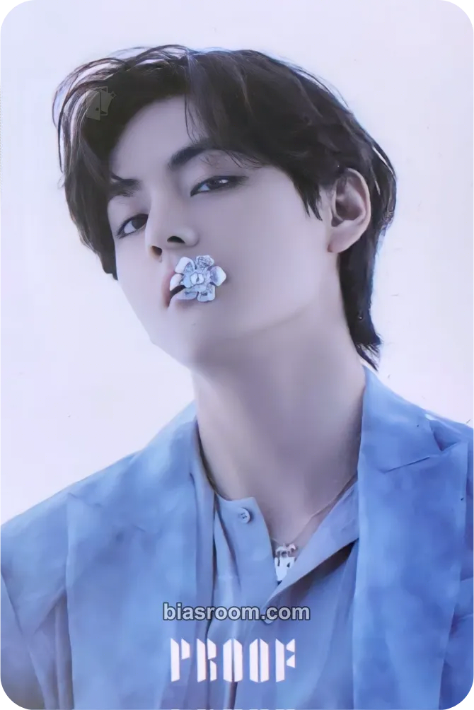 V Proof Photocard - BTS - BTS K-pop photocard