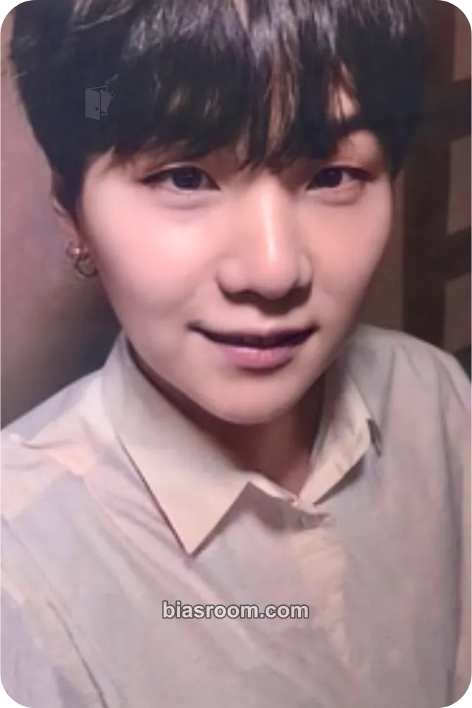 SUGA BE Photocard - BTS - BTS K-pop photocard