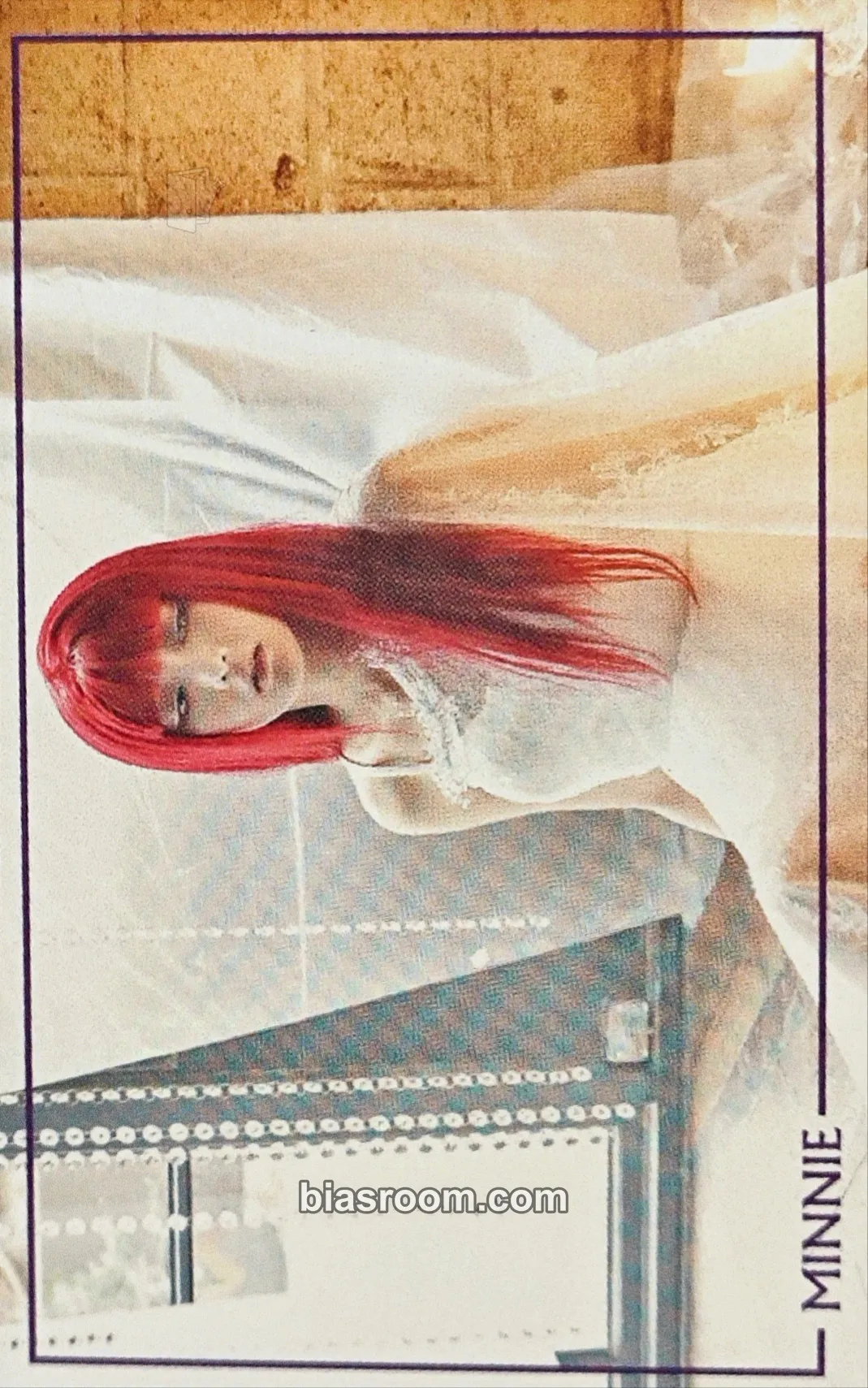 Minnie I Burn Photocard - i-dle - i-dle K-pop photocard