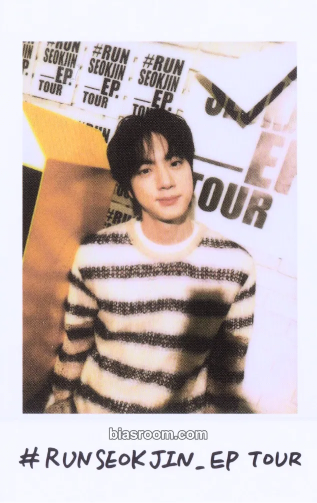 Jin #RunSeokjin_EP.Tour Photocard - BTS - BTS K-pop photocard