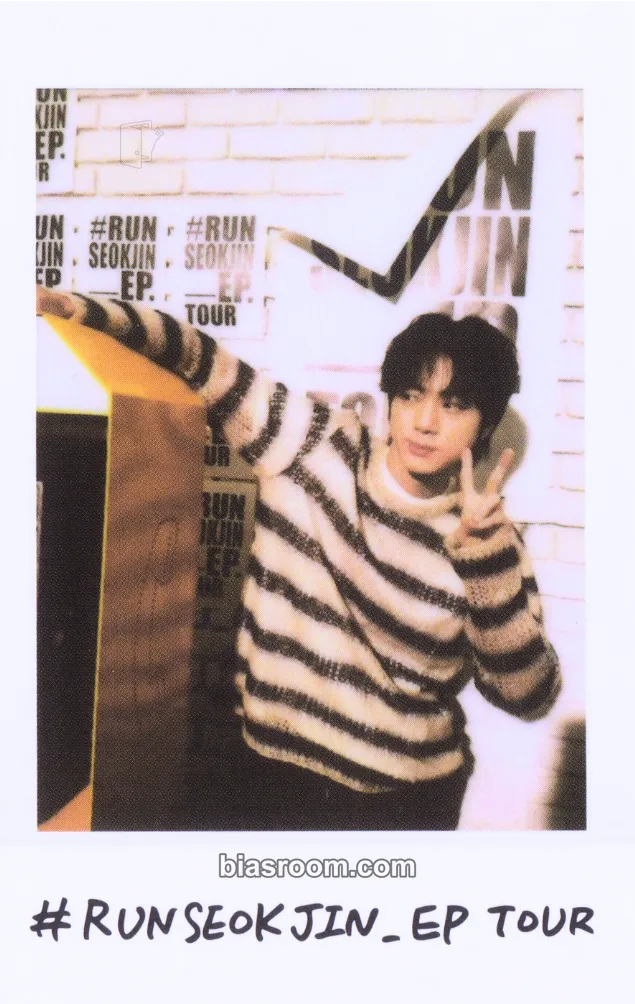 Jin #RunSeokjin_EP.Tour Photocard - BTS - BTS K-pop photocard