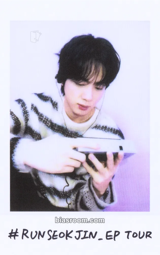 Jin #RunSeokjin_EP.Tour Photocard - BTS - BTS K-pop photocard
