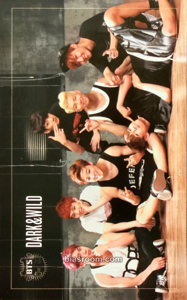 Dark & Wild Photocard - BTS - BTS K-pop photocard