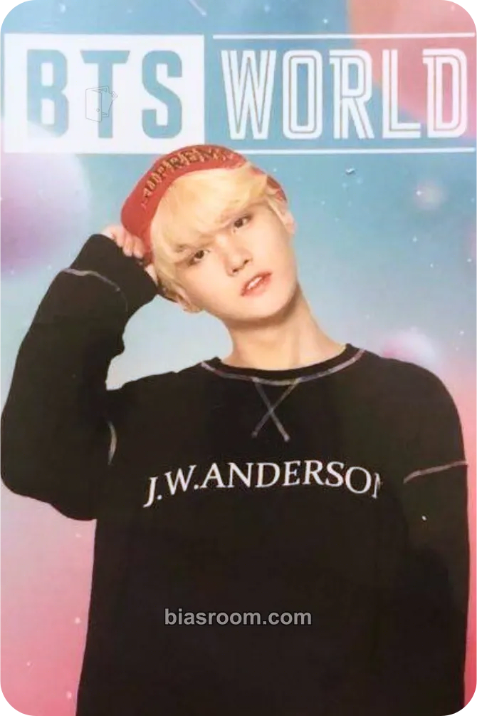SUGA BTS World: Original Soundtrack Photocard - BTS - BTS K-pop photocard