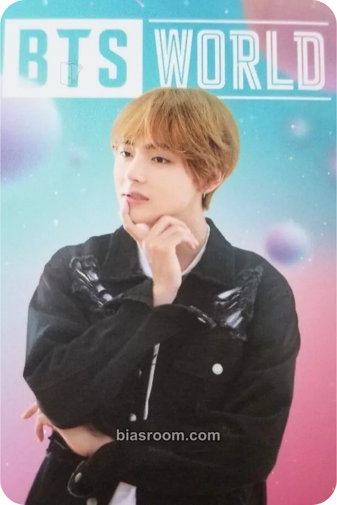 V BTS World: Original Soundtrack Photocard - BTS - BTS K-pop photocard