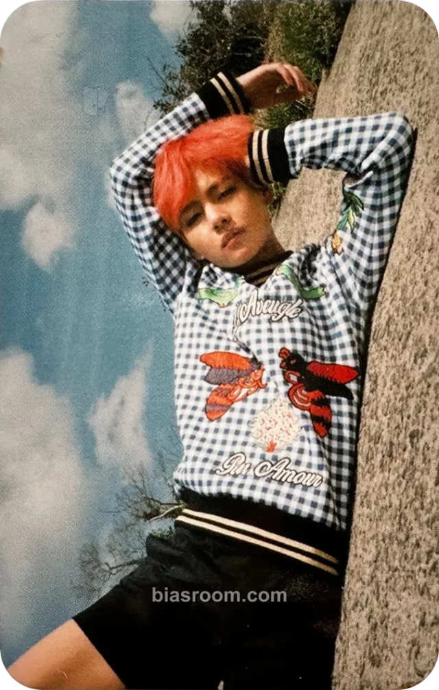 V BTS Young Forever K-pop photocard