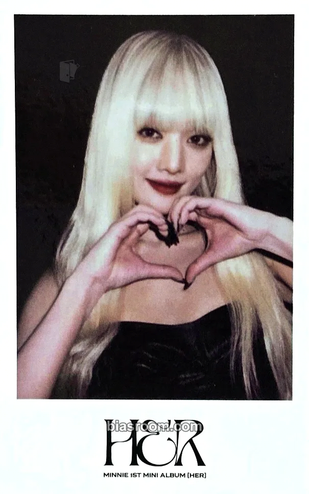 Minnie HER Photocard - i-dle - i-dle K-pop photocard
