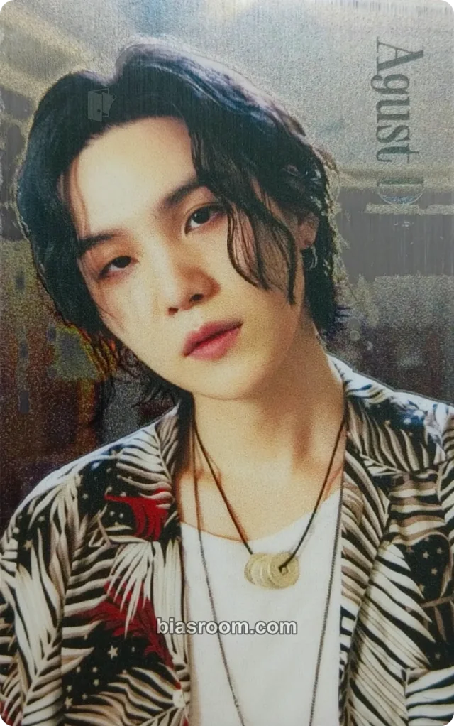 SUGA BTS D-DAY K-pop photocard