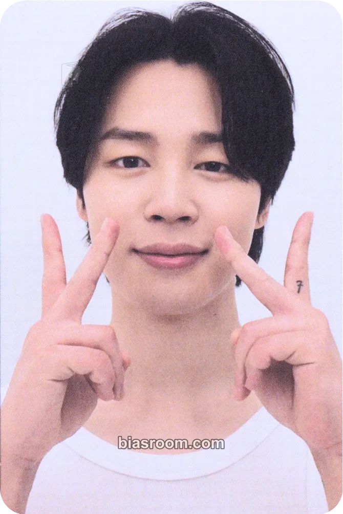 Jimin Face Photocard - BTS - BTS K-pop photocard