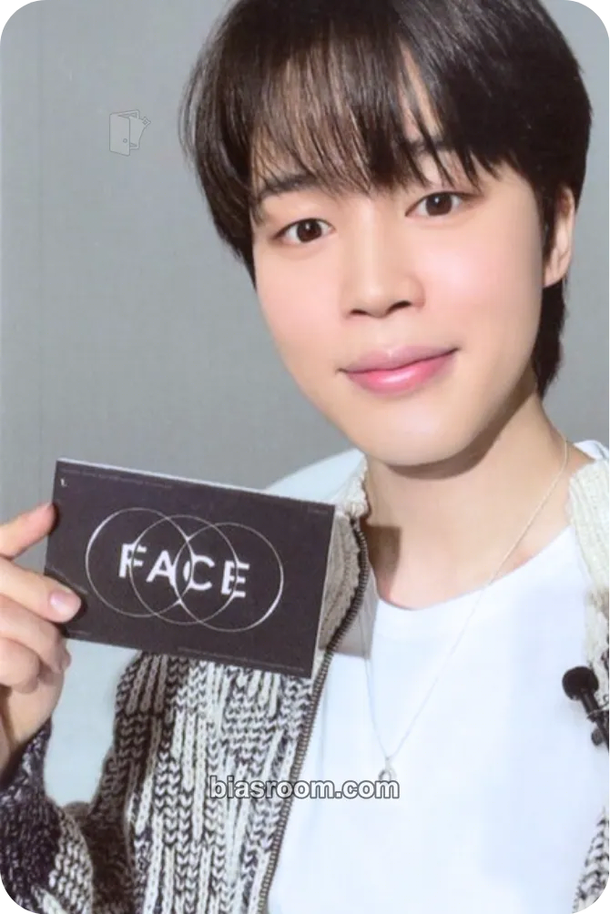 Jimin Face Photocard - BTS - BTS K-pop photocard