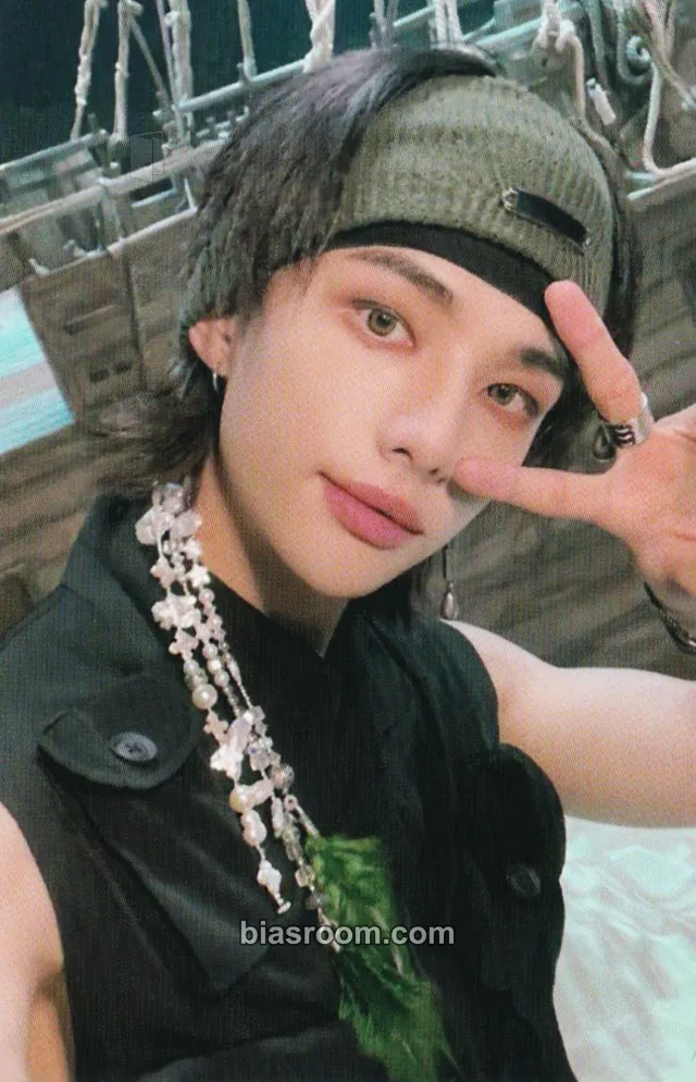 Hyunjin Rock-Star Photocard - Stray Kids - Stray Kids K-pop photocard